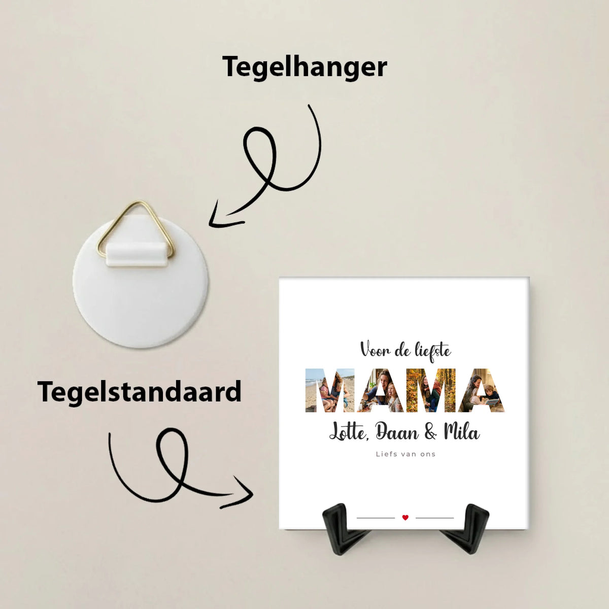 MAMA Tegel - Foto's in de Letters