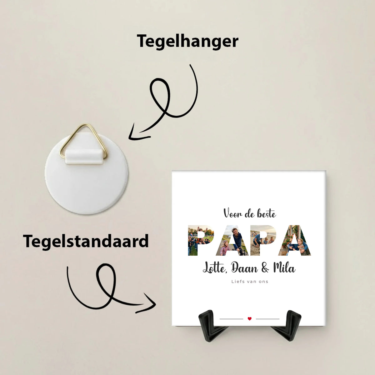PAPA Tegel - Foto's in de Letters