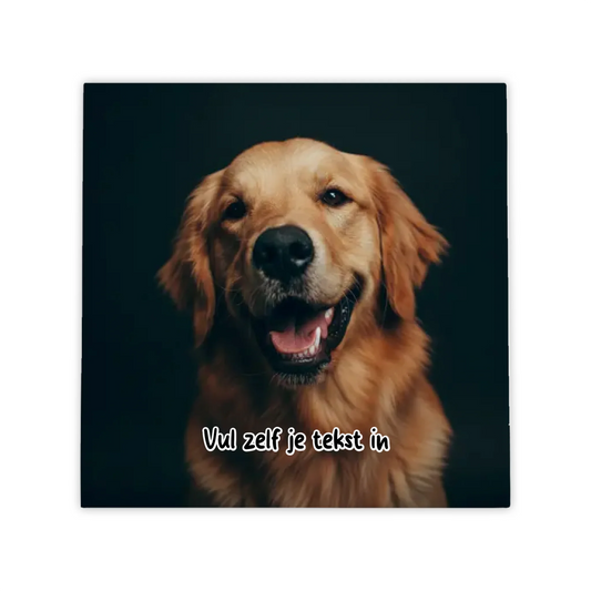 Dramatisch Studio Portret Tegel – Jouw Huisdier als Professionele Fotokunst