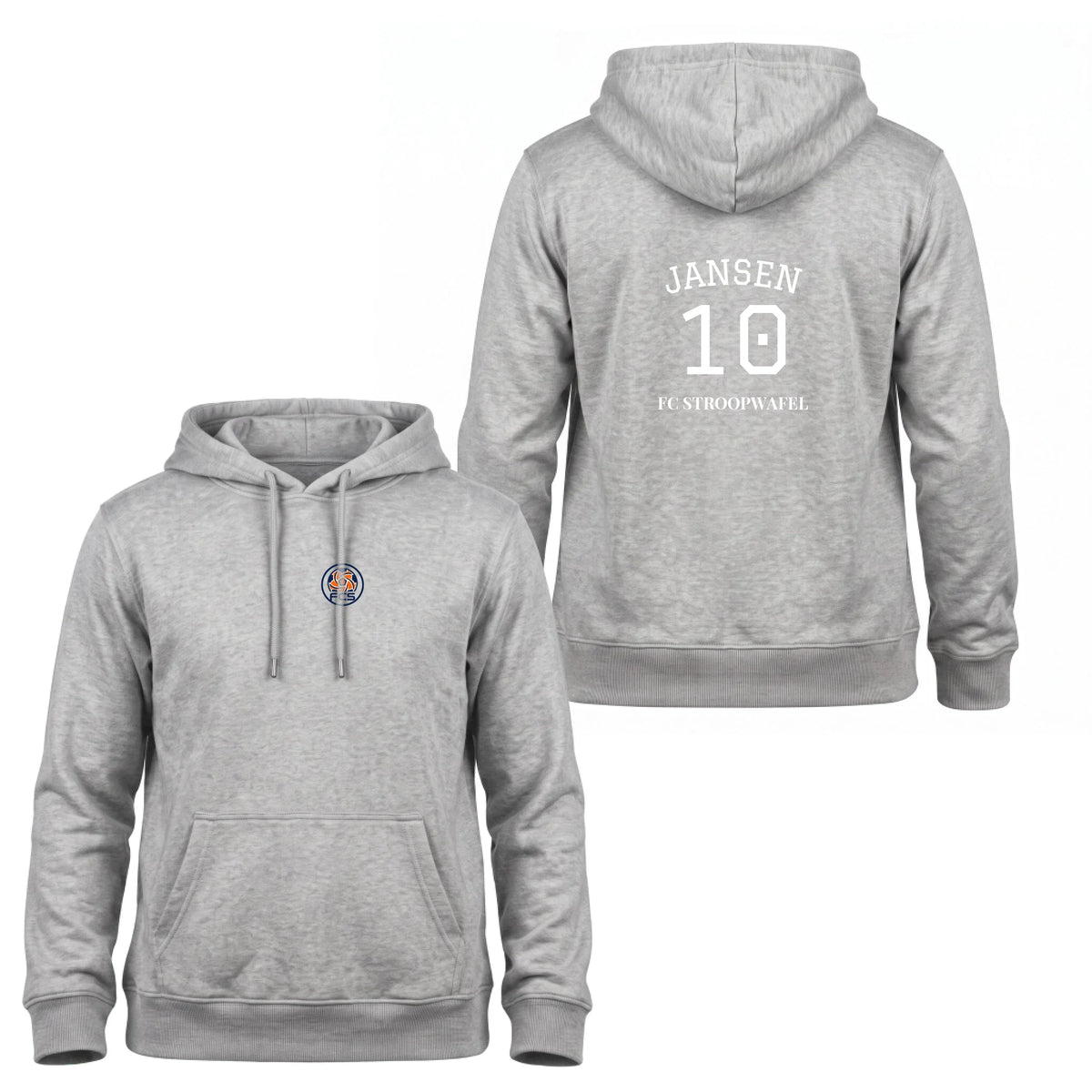 Teamhoodie met Logo en Naam - Voor je Club, Team of Bedrijf