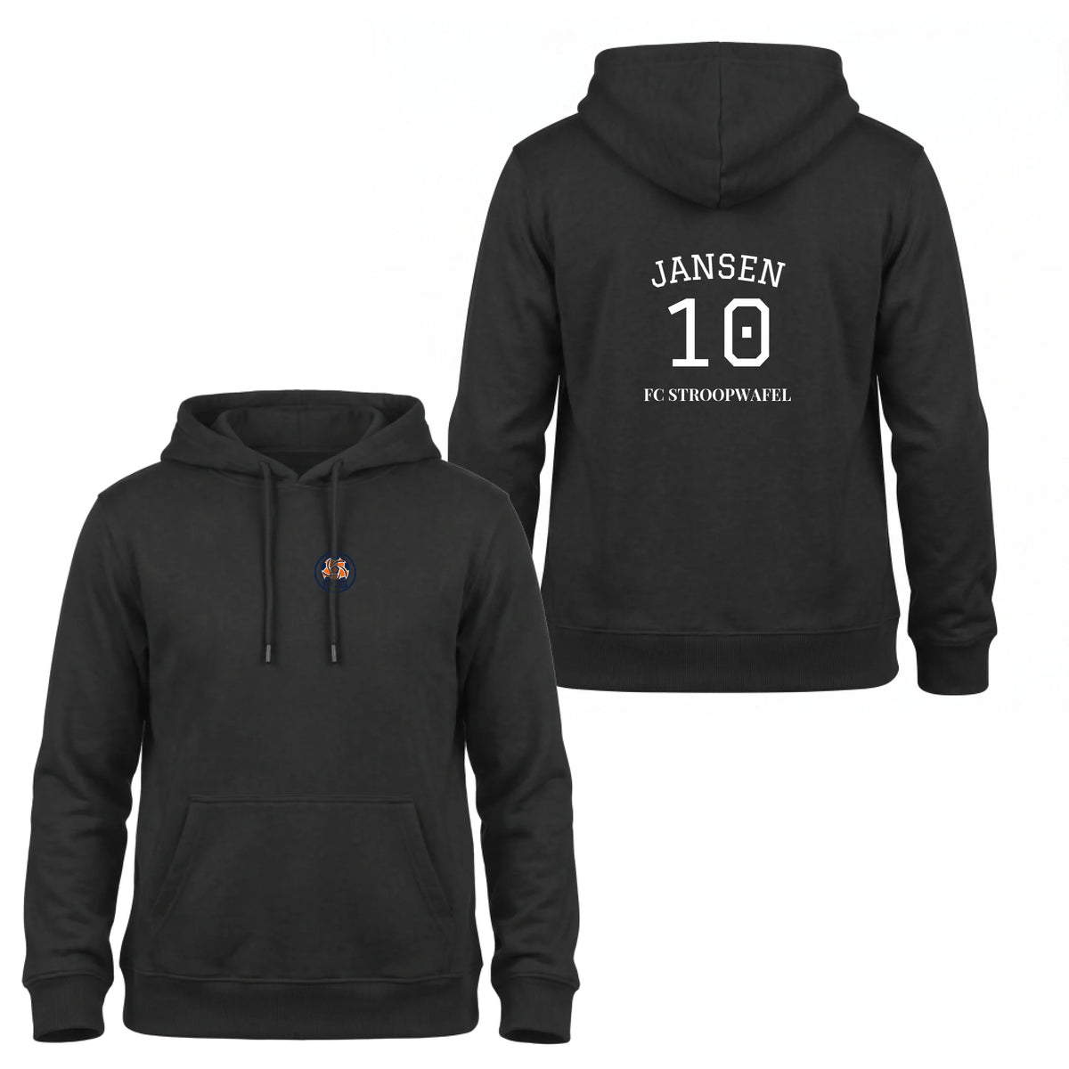 Teamhoodie met Logo en Naam - Voor je Club, Team of Bedrijf