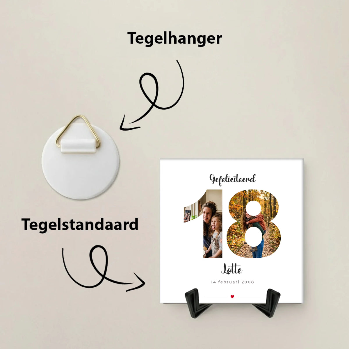18 Jaar Tegel - Foto's in de Cijfers