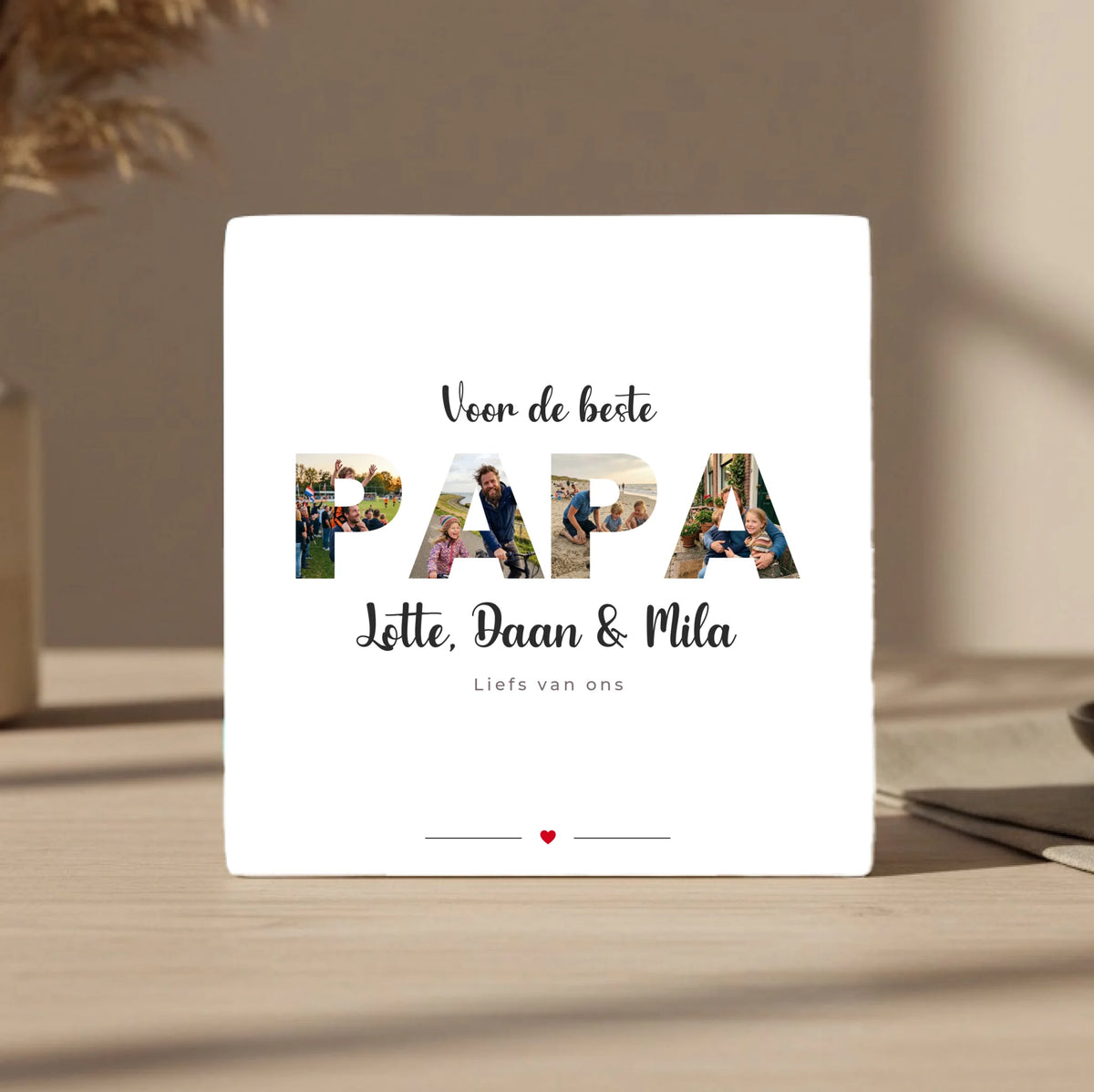 PAPA Tegel - Foto's in de Letters