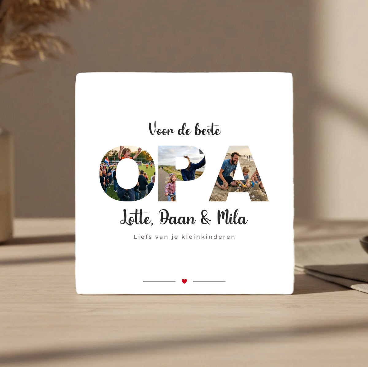 OPA Tegel - Foto's in de Letters