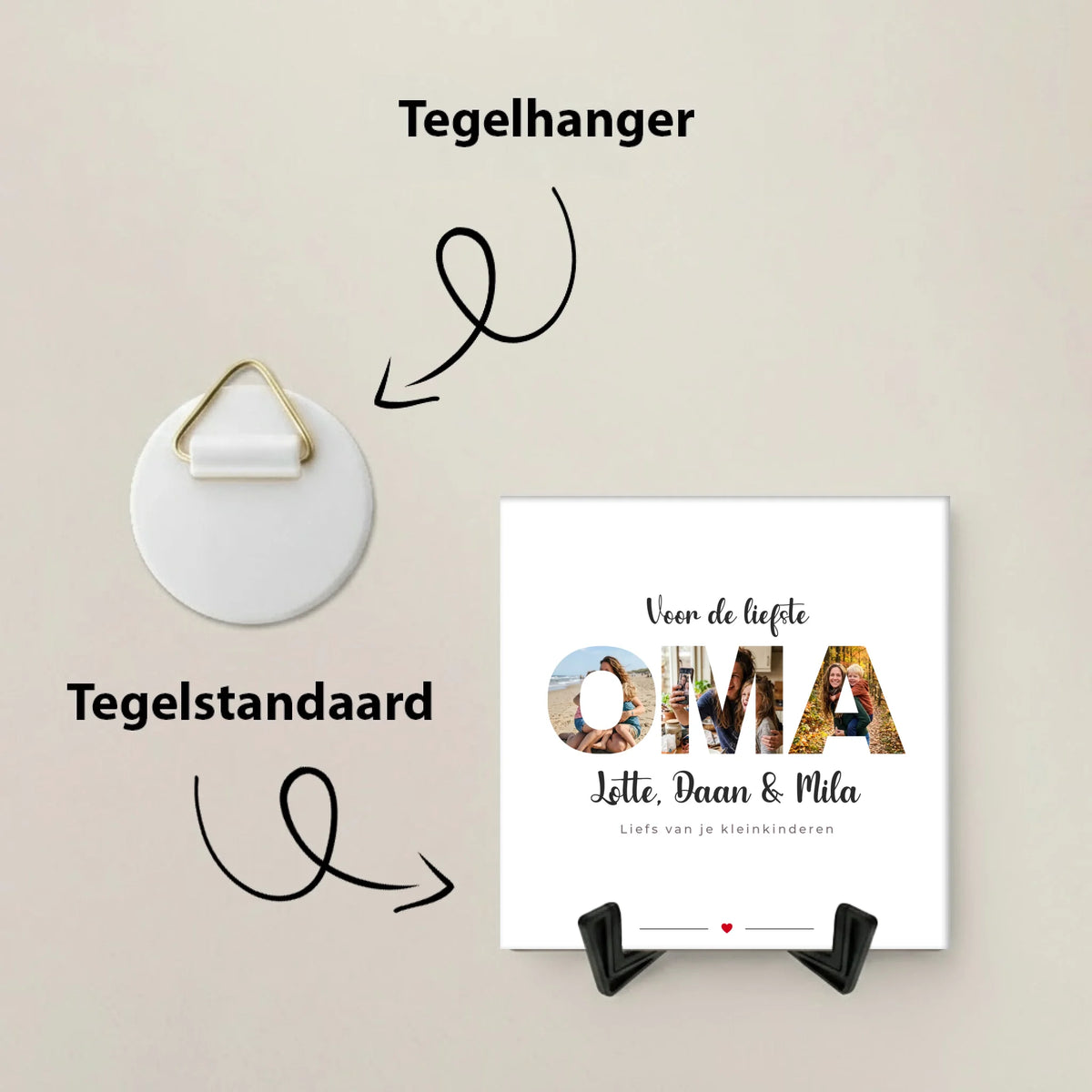OMA Tegel - Foto's in de Letters