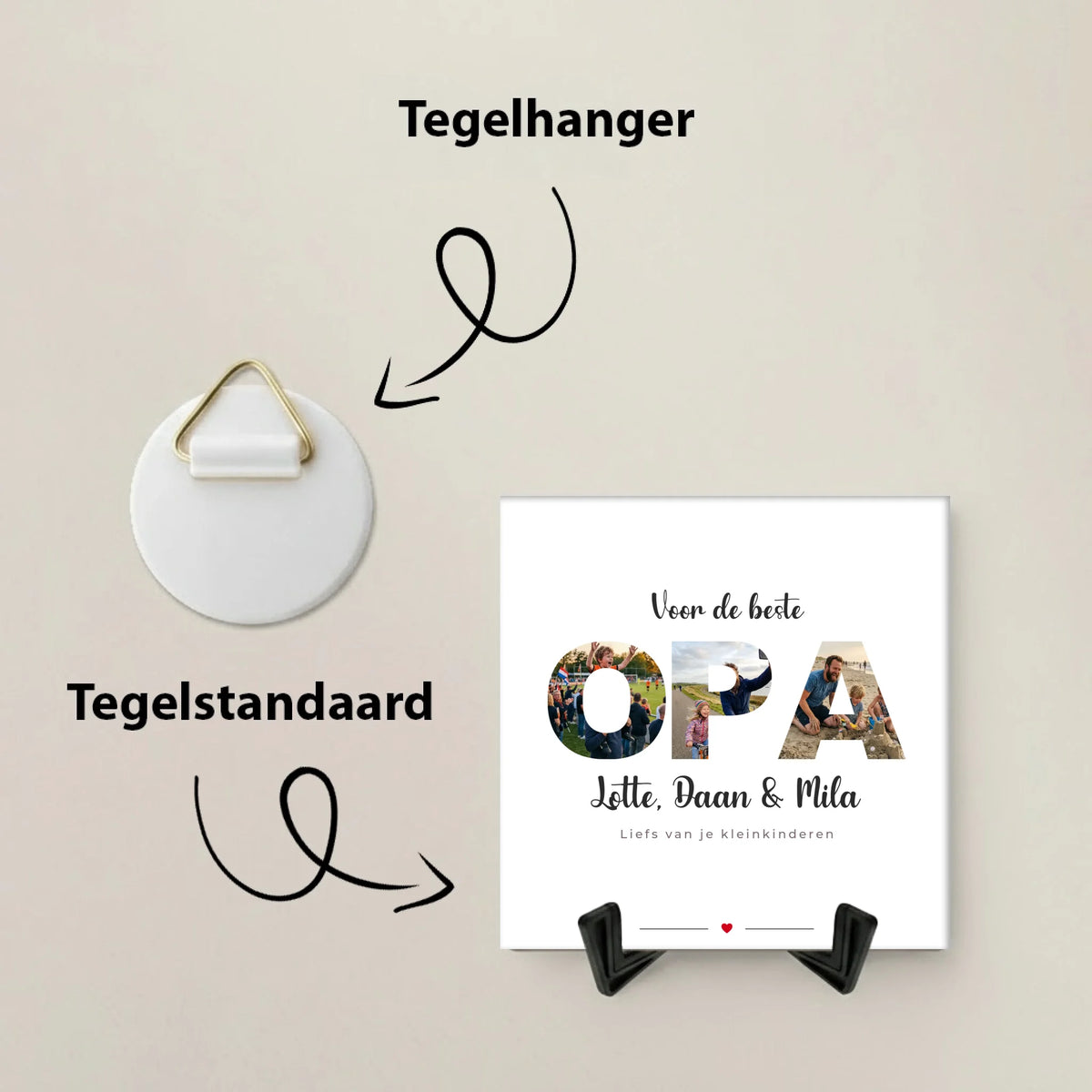 OPA Tegel - Foto's in de Letters